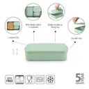 Brabantia Make & Take Lunch Box Bento, Large - Jade Green image 2