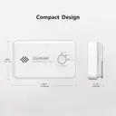 WISUALARM Carbon Monoxide Detector, 10-Year Battery Life, with Test/Silence Button, Conforms to EN 50291 Standard image 8