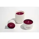 The Lab Co. Luxury Scented Candle | Ceramic Jar | 45hrs Burn Time | Welcoming Fragrance with Oud, Rose and Bergamot | 100% Vegan Soy Wax | 280g wax weight image 2