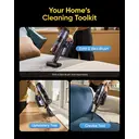 Vexilar V12 Cordless Vacuum Cleaner, 50KPa/450W/50Mins, Lightweight Cordless Vacuum with Anti-Tangle, LED Touchscreen, GreenEye Tech, Detachable Battery, Stick Vacuum for Hardfloor Carpet and Pet Hair UK image 9