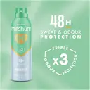 Mitchum Women Triple Odor Defense 48H Protection Aerosol Deodorant & Anti-Perspirant 200ml image 2