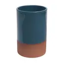 Sintra Glazed Terracotta Wine Cooler - Ink Blue image 2