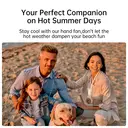 JISULIFE Life4 Ventilateur portable avec affichage LED - Blanc image 8