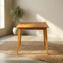 Dining Table Honeymoon Square Oak 75x75cm image 4