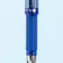 M&G ExpertGel Gel Pens, 12 Pack Blue Ink Gel Pens, Medium Point 1.0 mm, Quick Dry, Smooth Writing Gel Ink Pens with Anti-Slip Grip and Cap for Office and School image 4