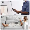 toocki USB C to USB C Cable,6.6ft 240W C to C Cable Fast Charging Type C Charger Fast Charging USBC to USBC Cable for iPhone 17 16 15 Pro Max iPad MacBook Pro Samsung S25 image 7