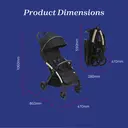 Chicco Goody Xplus Stroller 0+ Months Black image 5