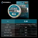 ECOODA Cyan blue PE fishing line WXPE836 high quality image 6