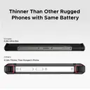 DOOGEE Blade 20 Rugged Smartphone, Android 15, 10300mAh Battery, 6.6-inch 90Hz HD+ IPS Display, 20GB RAM+128GB ROM, 16MP AI Camera, Triple Card Slot, SIM-Free and Unlocked Mobile Phone image 3