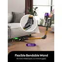 Ultenic U20 Aspirateur sans fil 55 kPa/60 min, aspiration puissante améliorée, brosse anti-emmêlement améliorée avec tube flexible, affichage LED à compte à rebours, aspirateur autoportant pour sols, tapis et poils d’animaux image 4