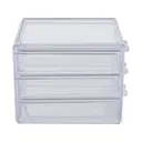 Maison by Premier Beauty Cosmetic Organiser with 3 Drawers image 3