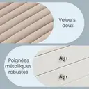 SONGMICSHOME HOME Boîte à bijoux à 10 niveaux - Blanc image 7