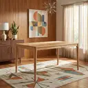 Dining Table Orlando Rectangle Oak H.75 W.150 D.90 (cm) image 4