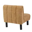 Accent Chair Lily Panelling Mustard image 4