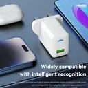 PAVAREAL K103 British standard 22.5W fully compatible white charger lightning kit image 6