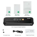 ATSHARK 5-In-1 Vacuum Sealer – High Pressure Touchscreen Design, Fast and Convenient, Includes 50 Vacuum Bags, Ideal for Home Food Preservation, Black, VS6621 image 8