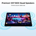 DOOGEE Tab E3 Max 14Inch Tablet Android 15 Gaming Tablet 13500mAh Large Battery MTK G100 Octa-Core 32GB RAM+256GB ROM (2TB TF), 2.1K (2160 * 1440) Display 16MP+2MP+8MP 4G LTE/5G WLAN/GPS/GMS, Black image 7