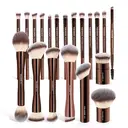 MAANGE Lot de 20 pinceaux à maquillage en aluminium de qualité professionnelle avec pochette de rangement image 0