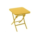Hesperide Greensboro table d’appoint pliante carrée - moutarde image 0