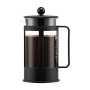 Bodum Kenya Cafetière à piston pour 8 tasses noir - 1 L image 0
