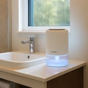 Senelux Q4 1100ml Dehumidifier with 7 Colour LED Lights, Auto Shut Off, <35dB Quiet Operation, 15m² Coverage, 23W Power for Bedroom, Bathroom, Living Room & Laundry image 5