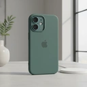 Apple coque en silicone MagSafe pour iPhone 16, vert d'eau image 1