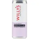 Willy's Kombucha and Apple Cider Vinegar Blackcurrant Flavour - 250 ml image 2