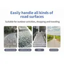 Strong bird 2026 New Arrival | European Style Aluminium Alloy Folding Shopping Trolley, Elderly-Friendly Grocery Cart, Lightweight & Heavy-Duty, Space-Saving for Daily Shopping, New Year Sale , Top gift picks image 6