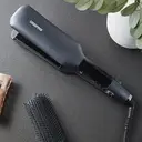 Geepas Thermo Ceramic Hair Straighteners, Adjustable Temperature 150 to 230°C, Auto Shut-Off, Smooth Styling Performance, Black image 8