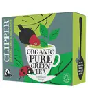 Clipper Organic Pure green Tea 80 Unbleached Bags 160g image 2