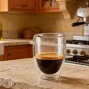 Ju7cer Glass Cup Tea Glasses Drinking Glasses Coffee Glass 350ml 1pc image 0