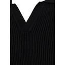 Resteröds Kane Polo tricoté en laine noir - Taille XL image 2
