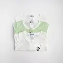 Mama Bamboo Babygrow 6-9 Months White Bamboo Print image 3