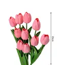 Wei's Moment 7Pcs Artificial Tulips Flowers
Fake Flowers Latex Tulips Real Touch for Party Home Wedding Decoration and DIY Decor, Multicolor Pink image 4