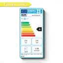 AUX 3-in-1 Portable Air Conditioner 7000 BTU, Class A Energy, Wi-Fi & Remote Control,4 modes,Self-Evaporation, R290, Window Kit Included image 1