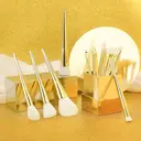 DUcare Coffret de 15 pinceaux de maquillage - Gold & Silver Glow image 2