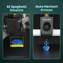 ANYCUBIC Kobra 3 Max Combo multicolor filament 3D-printer met hoge printsnelheid tot 600 mm/s, bouwvolume 420 × 420 × 500 mm image 6