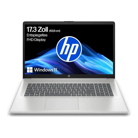 HP 17 Zoll Premium Laptop | 17,3 Zoll Full HD | Intel® Core™ 7-150U (bis zu 5,4 GHz) | 16 GB RAM | 512 GB SSD | Intel® Graphics | Windows 11 | USB-C Power Delivery (17-cn4073ng)