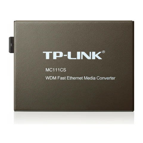 TP-Link 10/100 Mbit/s WDM-Multiplex-Media-Converter (MC111CS), Single-Mode
