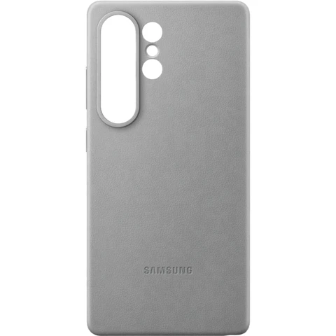 Samsung Kindsuit Hülle aus Kunstleder für Galaxy S25 Ultra, Kindsuit Hülle EF-VS938, Grau, 17,5 cm, 6,9"