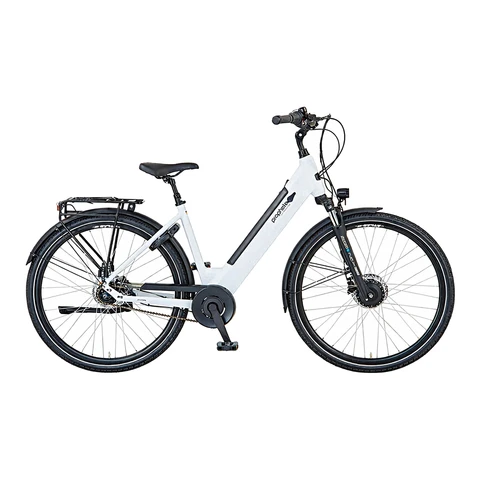 Prophete E-Bike Geniesser 2.0, 28 Zoll, Frontmotor, Reichweite bis 100 km, LCD-Display, Rahmenhöhe 48 cm