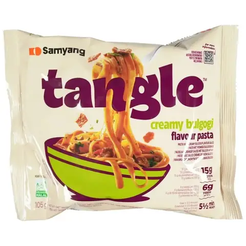 SamYang Tangle Bulgogi Alfredo Geschmack Pasta 105g