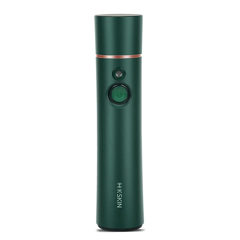 K·SKIN Sauerstoff-Gesichtspflegegerät, 200ML Hochdruck-Sauerstoff-Hand-Essenz-Sprühgerät, Nanozerstäubung, tiefe Feuchtigkeitsversorgung, tragbares Hautpflegegerät für den Heimgebrauch, Grün, KD88SA