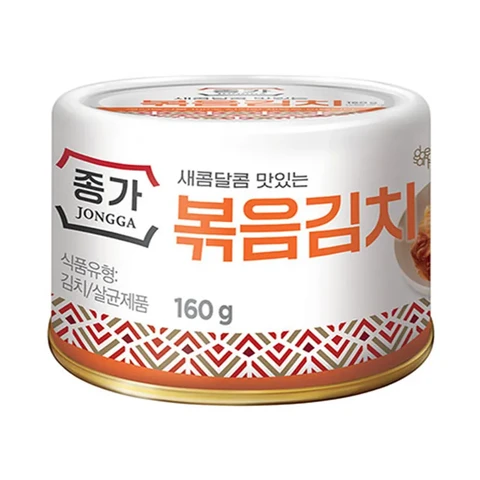 KR CHONGGA Geröstetes Kimchi COI 160g