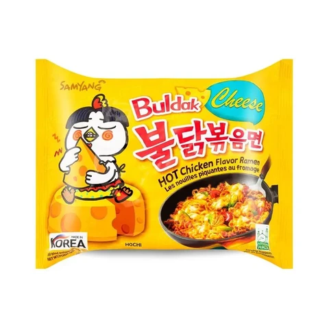 Samyang Buldak Käse Hot Chicken Ramen 140g