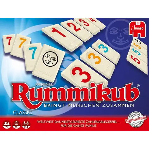 Jumbo Games GmbH JUM17571 Original Rummikub Classic