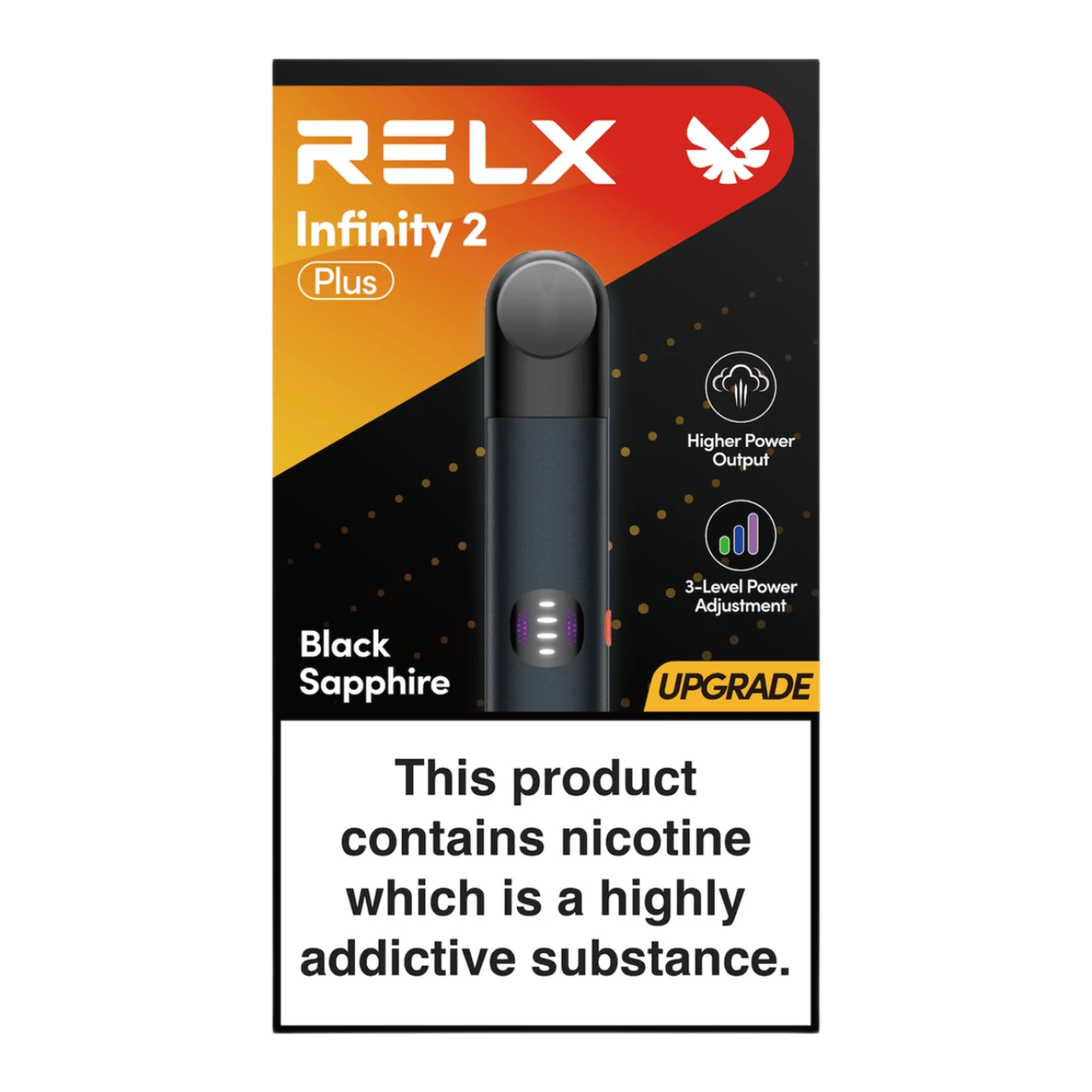 relx plus pod Vape Device Infinity 2 - Black Sapphire | Vape Kits wholesale-HIDE Flavour:Longjing Ice Tea Geek Bar Pulse vs.