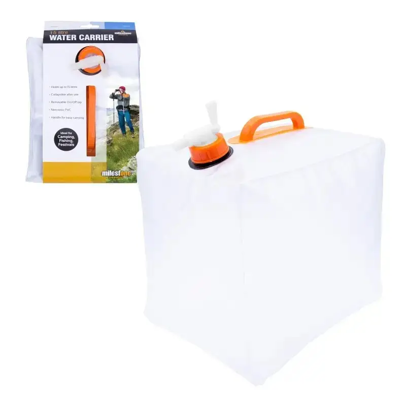 Milestone 15 Ltr Folding Water Carrier | Camping Devices | Joybuy
