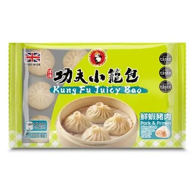 KUNGFU Juicy Bao Pork & Prawn 300g