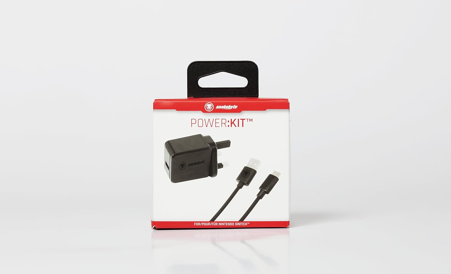 Snakebyte - Nintendo Switch Power:Kit (AC Adapter + USB Charging Cable)